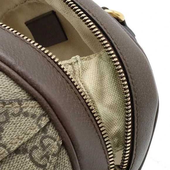 Gucci Bag Ophidia Ball Shape GG Supreme 2WAY Mocha - Picture 7 of 9